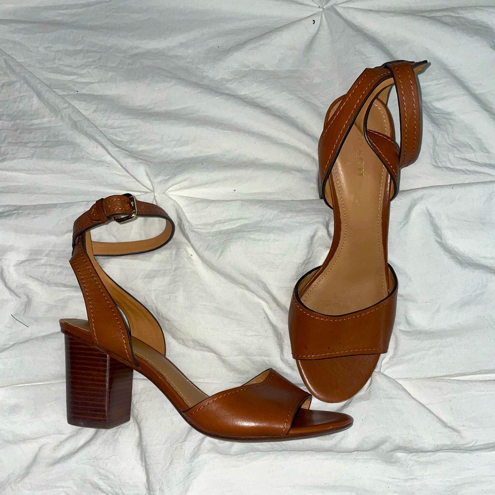 Coach block heels